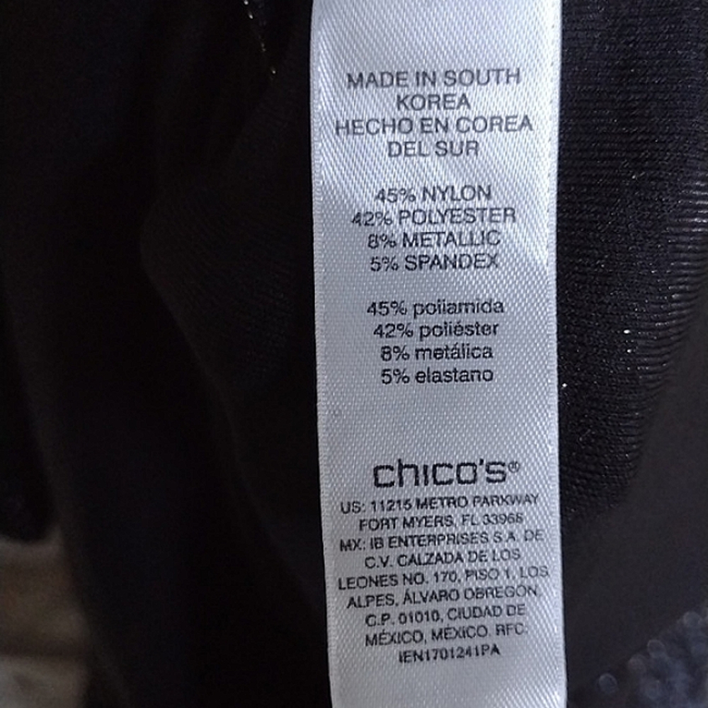 Chico's top, L. - Picture 4 of 5